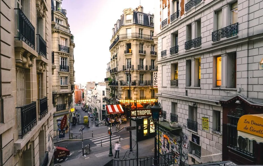 Paris Montmartre Sacre Coeur Duplex Apartman